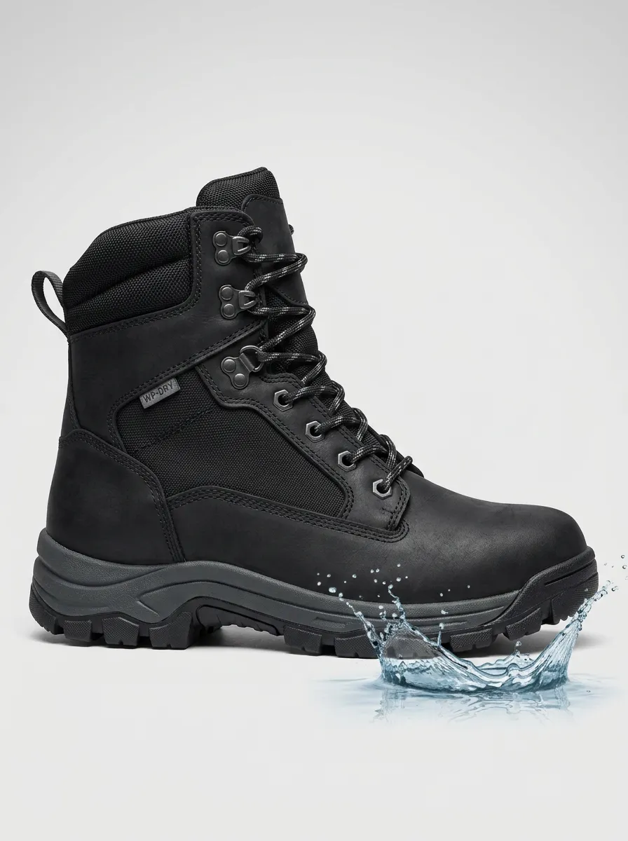 Site-Ready Tactical Men's Waterproof Work Boots