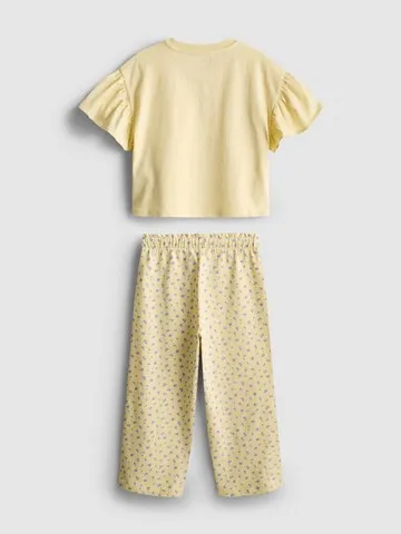 1.5-9yrs | Ruffle T-Shirt and Trousers Set