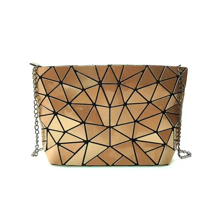 Evening Glamour: Gold-Chain Embellished Crossbody