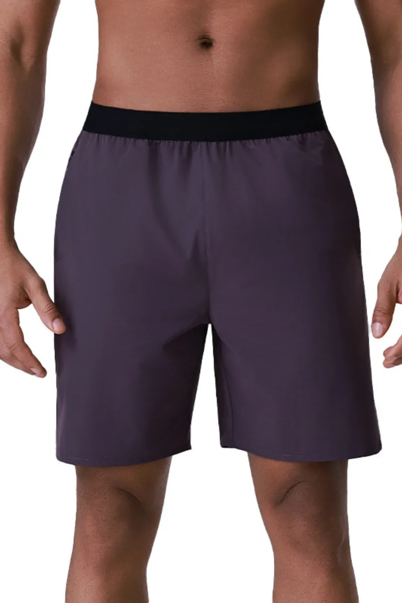 Breathable Side Pocket Mesh Athletic Shorts