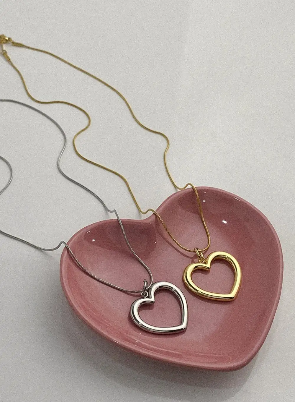 Heart Outline Necklace