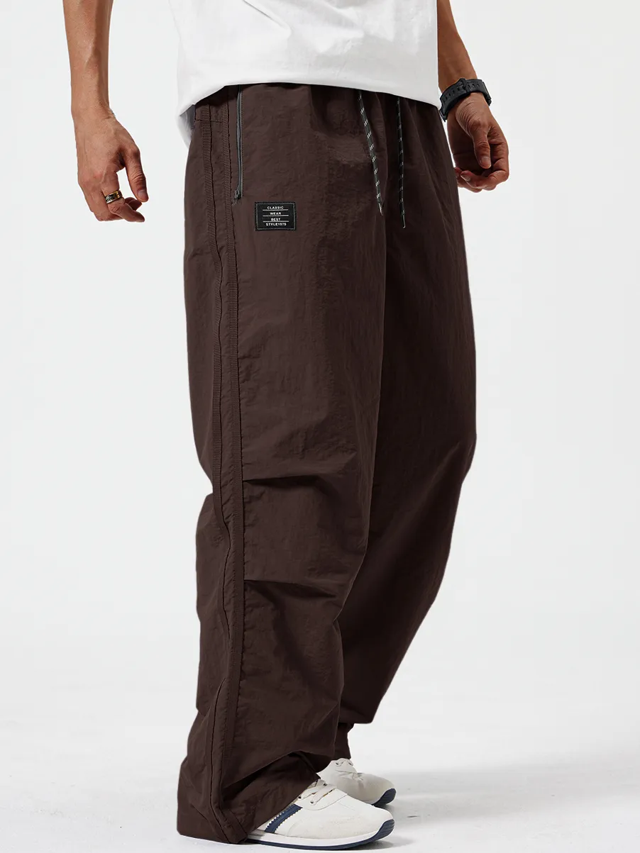 Pocket Seamed Detail Trousers