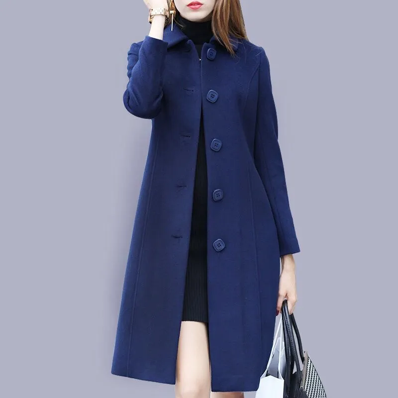 Classic Single Breasted Trench Coat