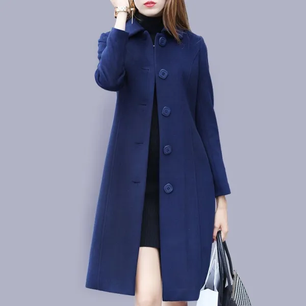 Classic Single Breasted Trench Coat