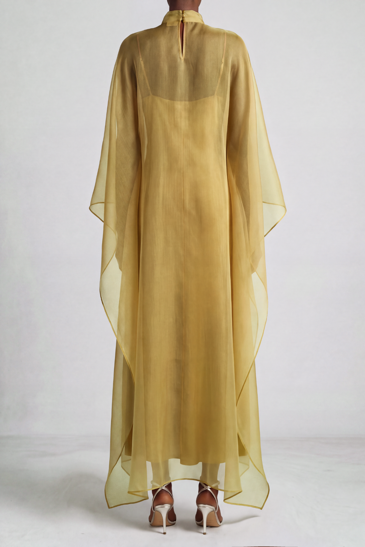 High Neck Maxi Dress