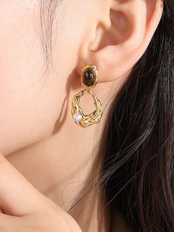 Polished Classic Drop Earrings