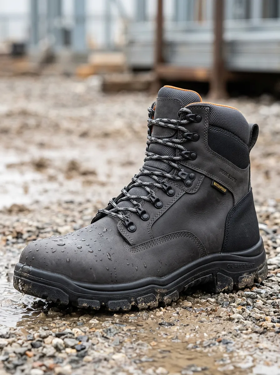 Men's Waterproof Tactical Work Boots