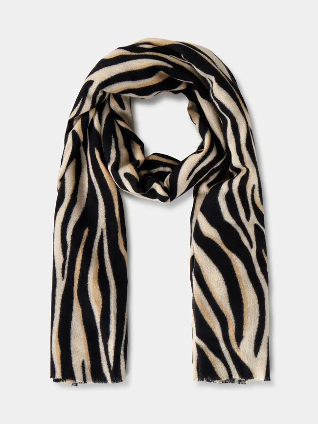 Animal Print Scarf​