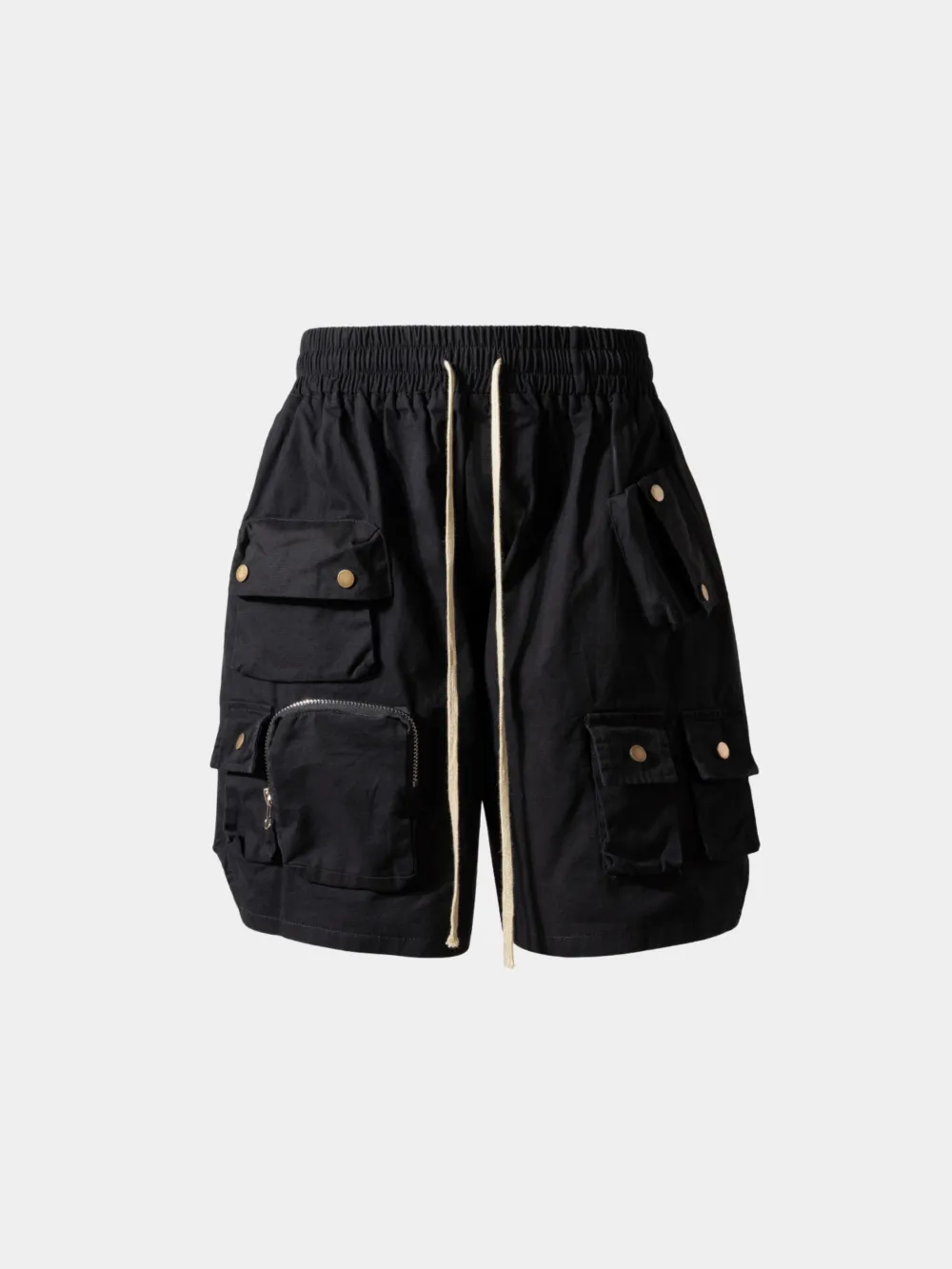 Relaxed Utility Pocket Casual Shorts