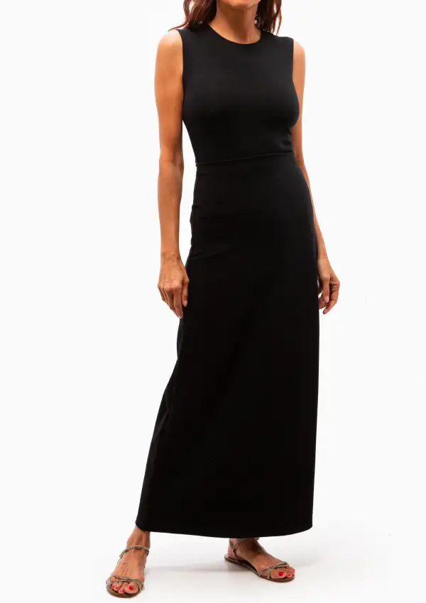 Sleeveless Crewneck Top