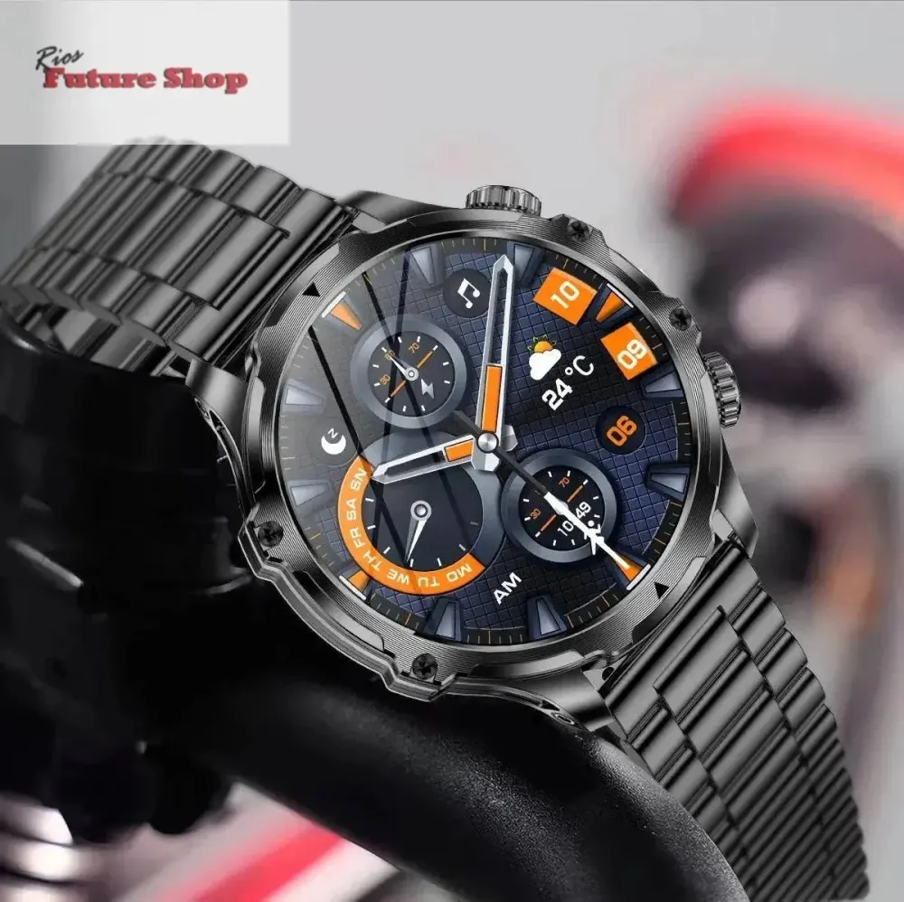 Smart Watch Flashlight Men Outdoors Sports