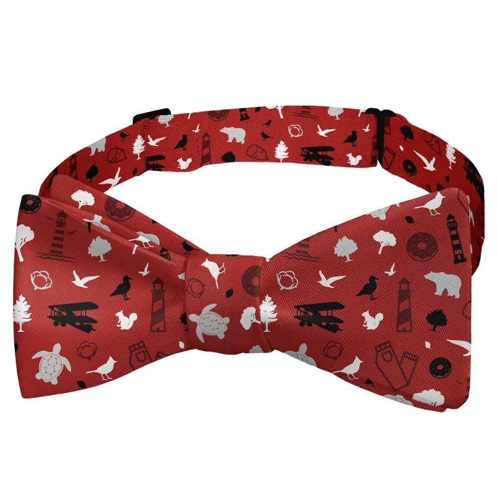 Heels Recognize Heritage Motif Bow Tie