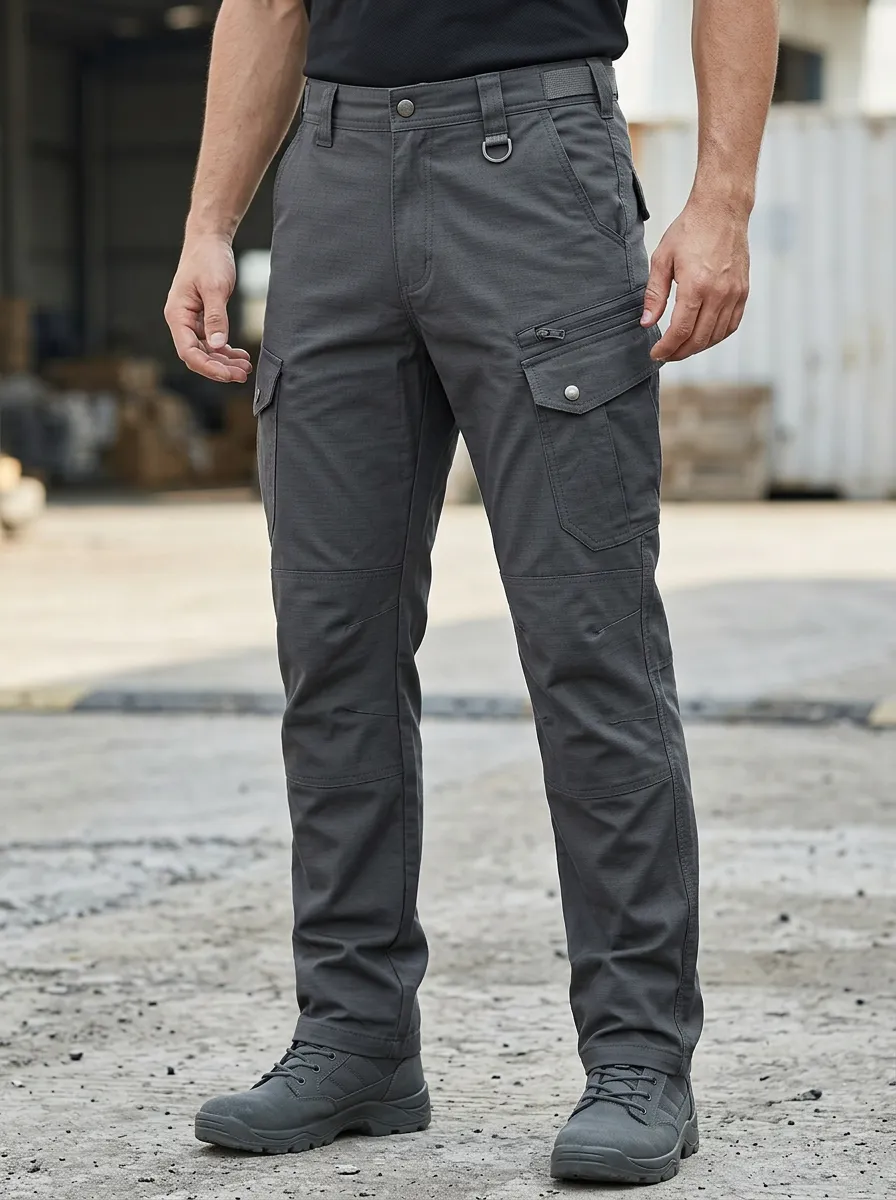 Everyday Performance-Look Men's Multi-Pocket Waterproof Tactical Cargo Pants