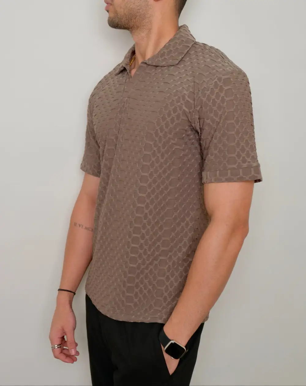 Jacquard Polo Shirt