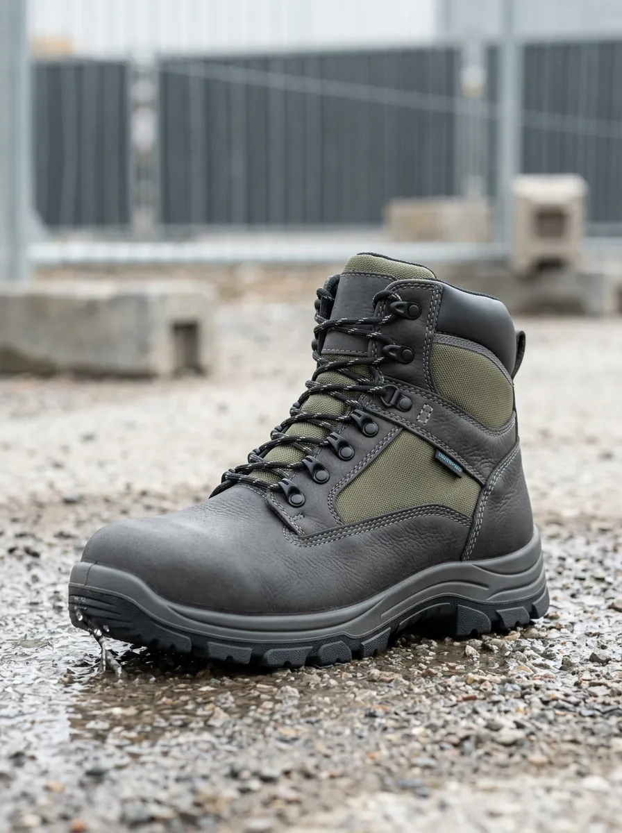 Practical Tactical Edit Men' Waterproof Work Boots