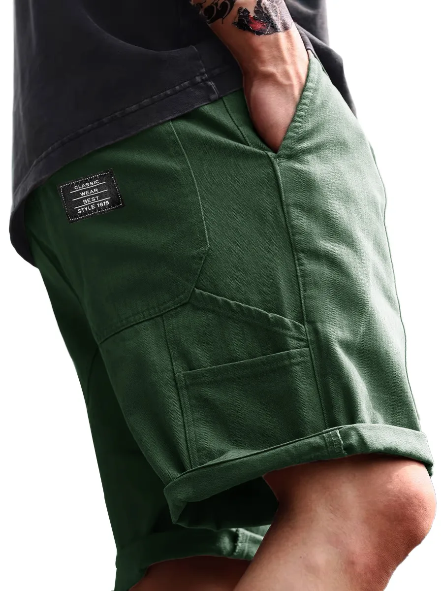 Comfort Fit Utility Pocket Shorts