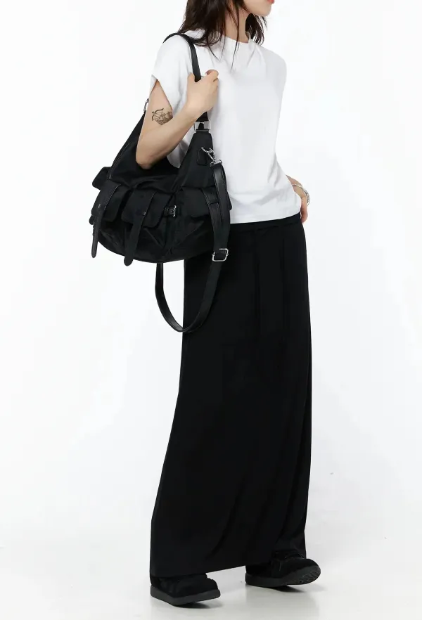 Rolled Cuff Loose Tee