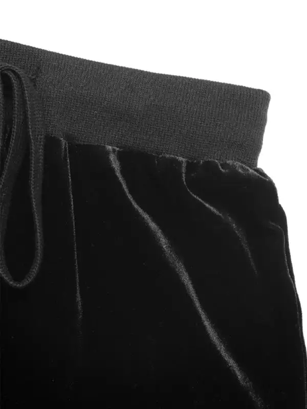 Everyday Velvet Flared Trousers Pants