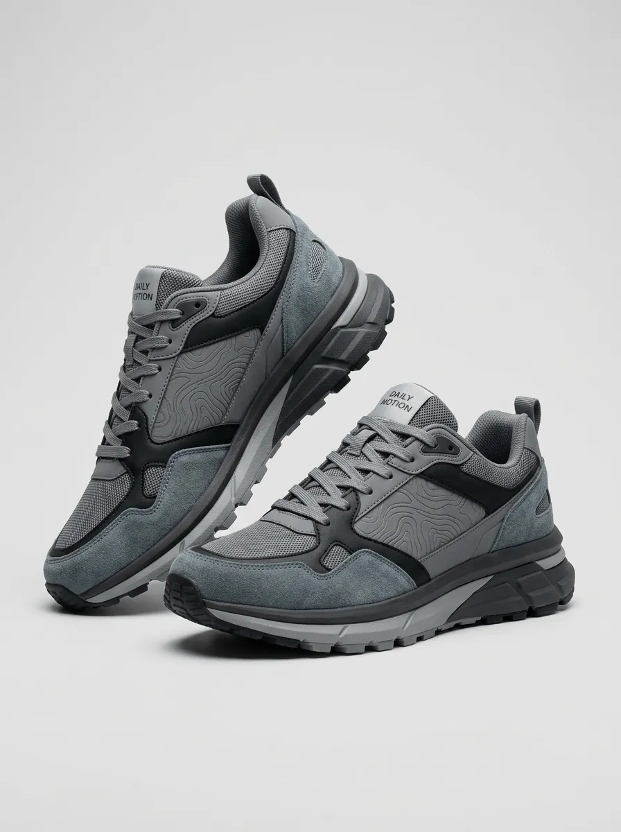 Casual Topographic Casual Sneakers