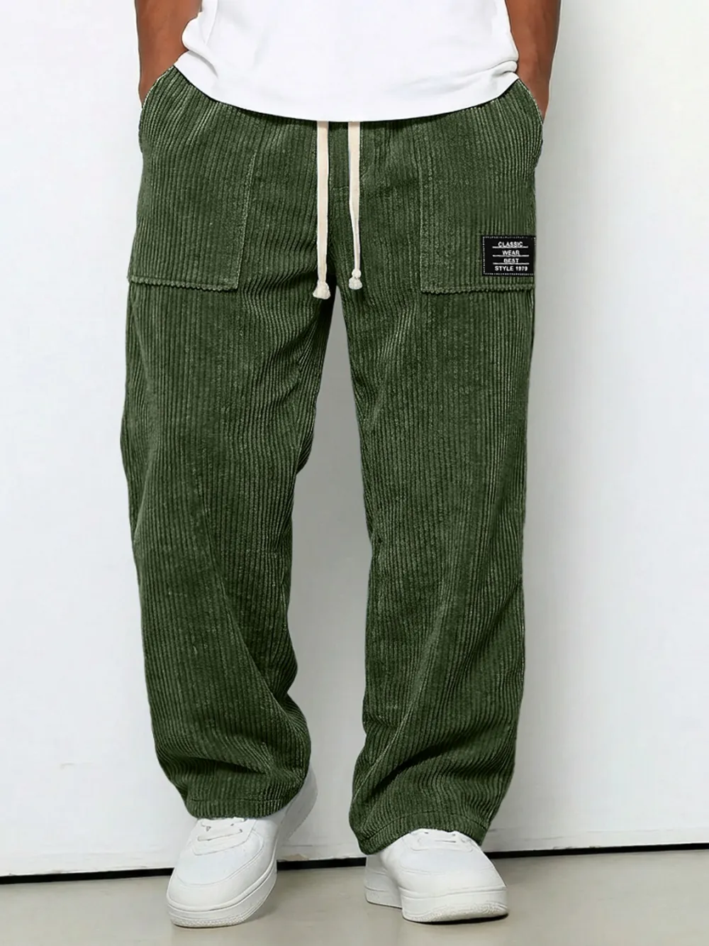 Corduroy Pull On Pants