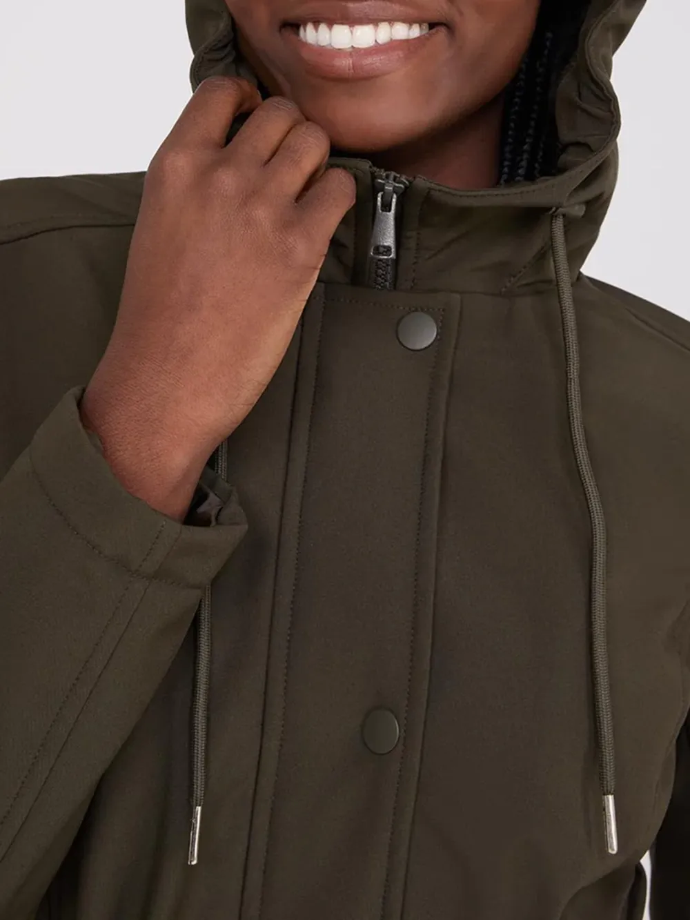 Softshell Hooded Coat