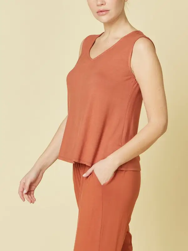 Bamboo Reversible Tank Classic Top