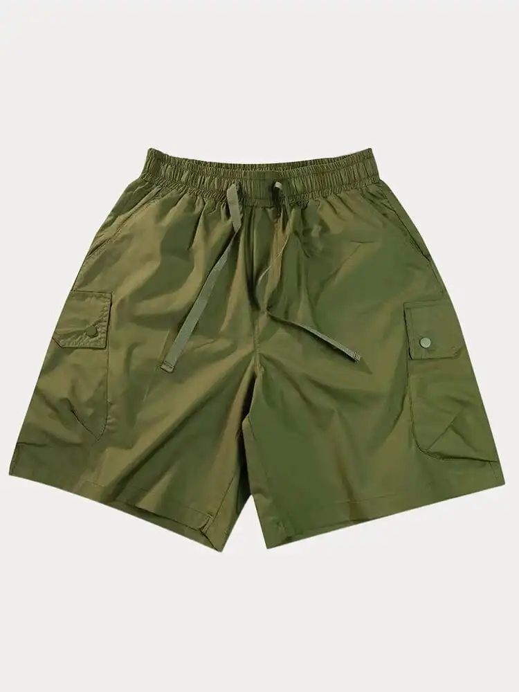 Relaxed Cargo Pocket Shorts