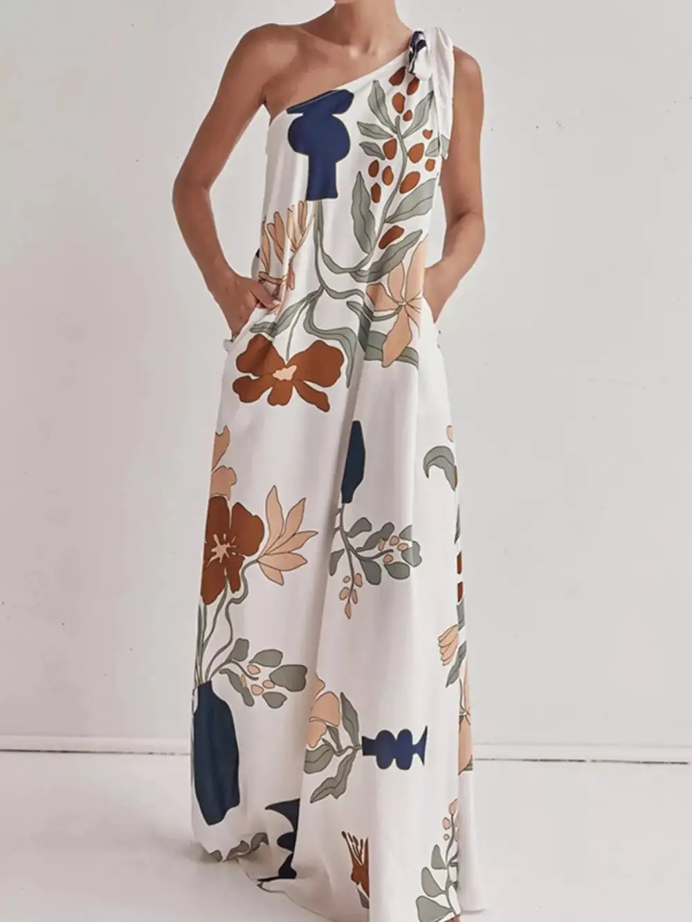 Floral Printed Maxi Dress