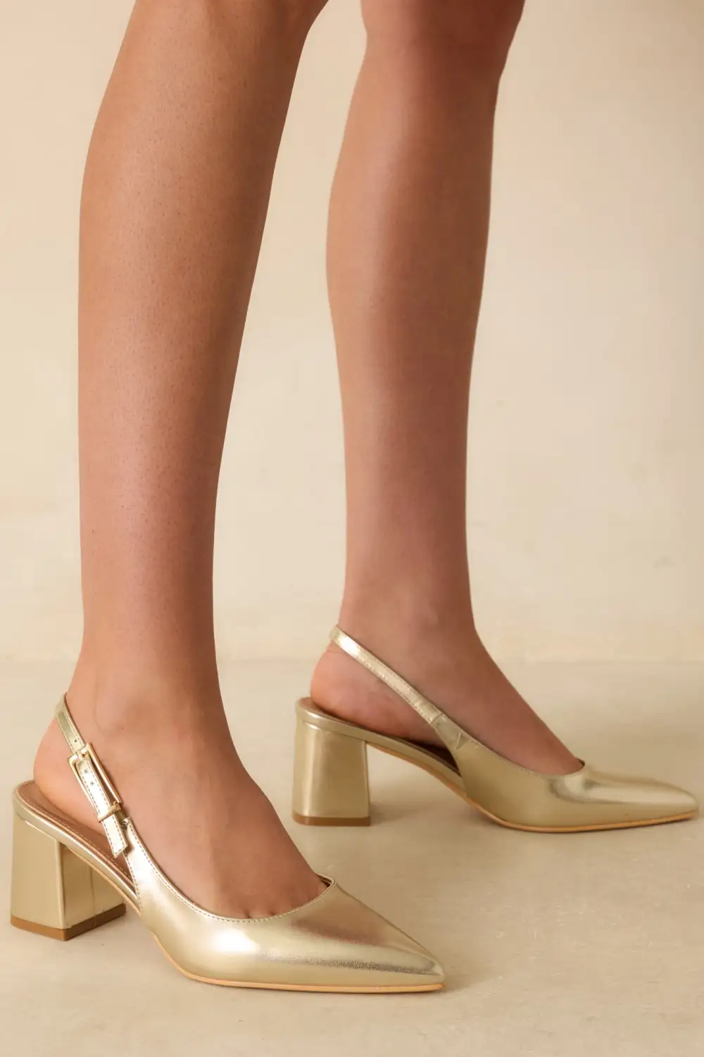 Modern Patent Block Heel Slingback Slingback Heels