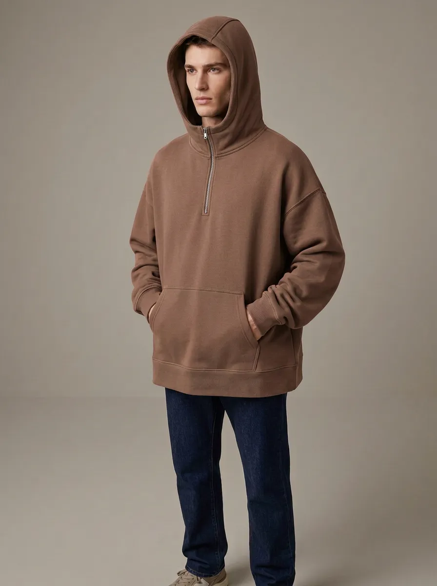 Versatile Layer Unisex Pullover Hoodie
