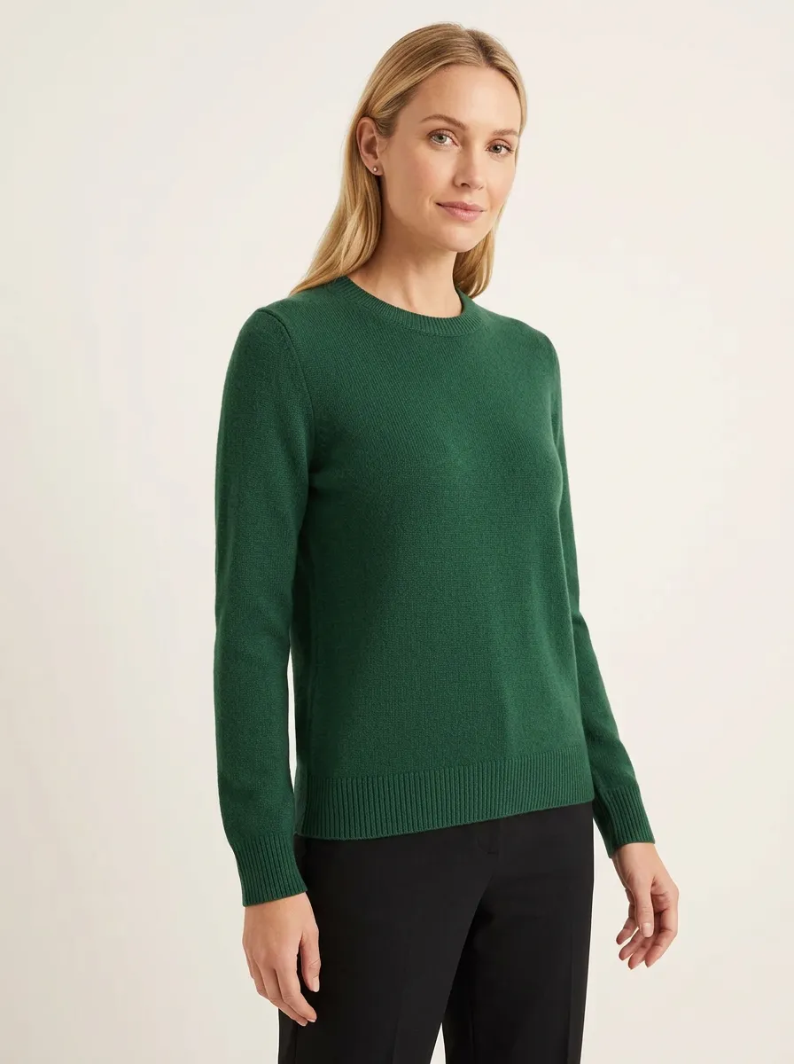 Women's Crew Neck Pullover Sweater