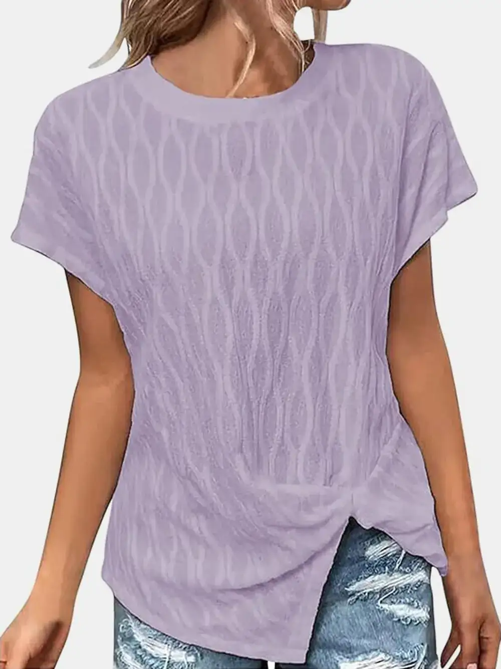 Everyday Round Neck Short Sleeve T-Shirt