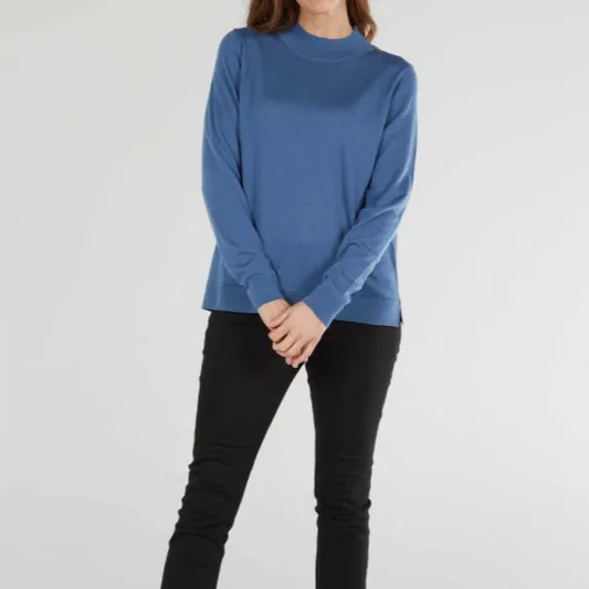 Wool Turtleneck High Neck Pullover