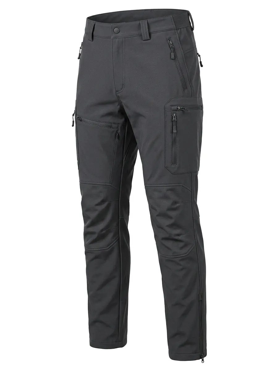 Men's Multi-Pocket Quick-Dry Trail Straight-Leg Cargo Pants
