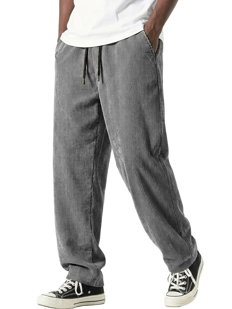 Tailored Corduroy Utility Pocket Pants