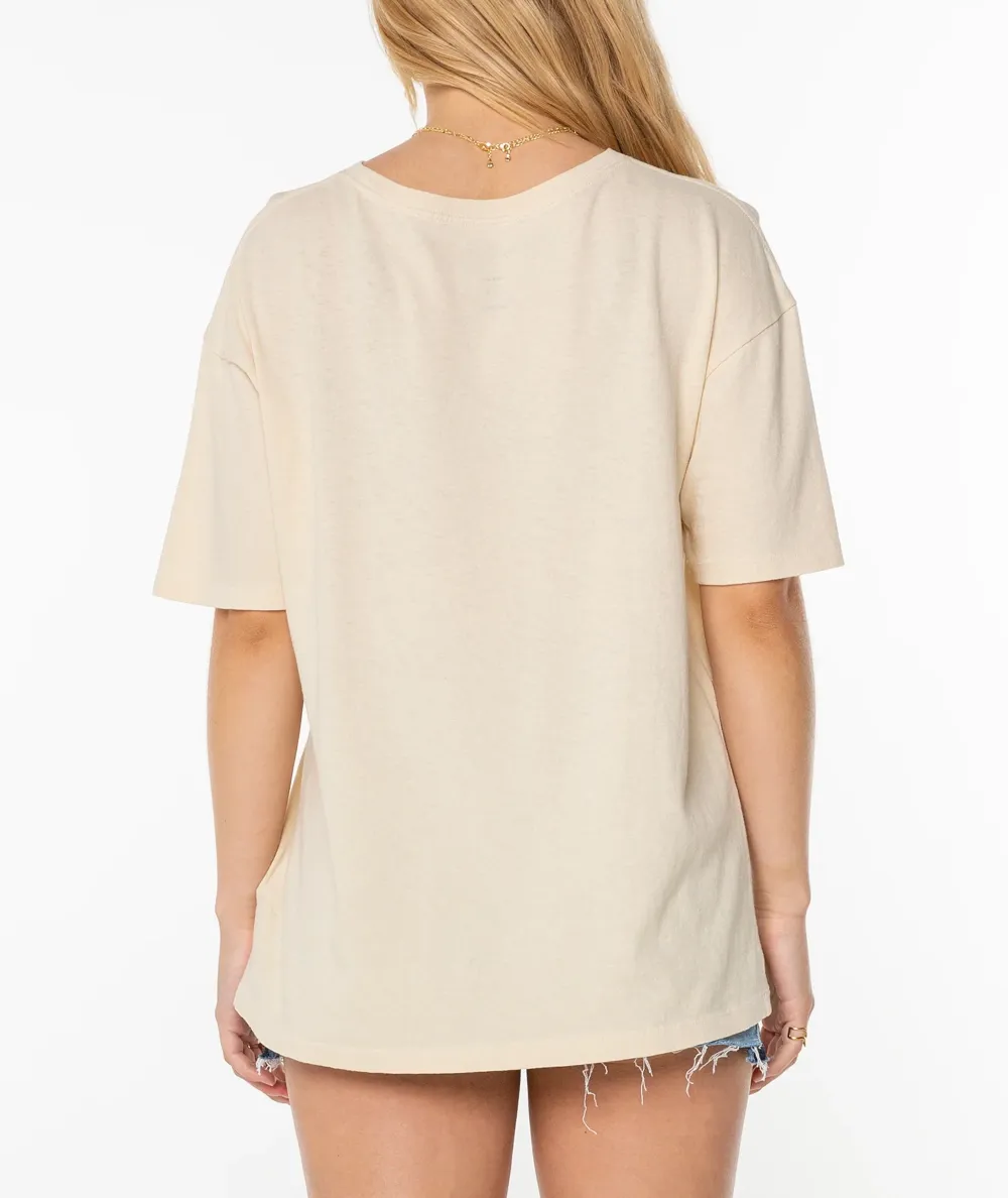 Loose Cotton Chiffon Cartoon T-Shirt