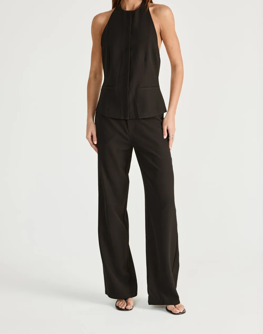 Minimalist And Versatile Slimming Women's  Loose Trousers