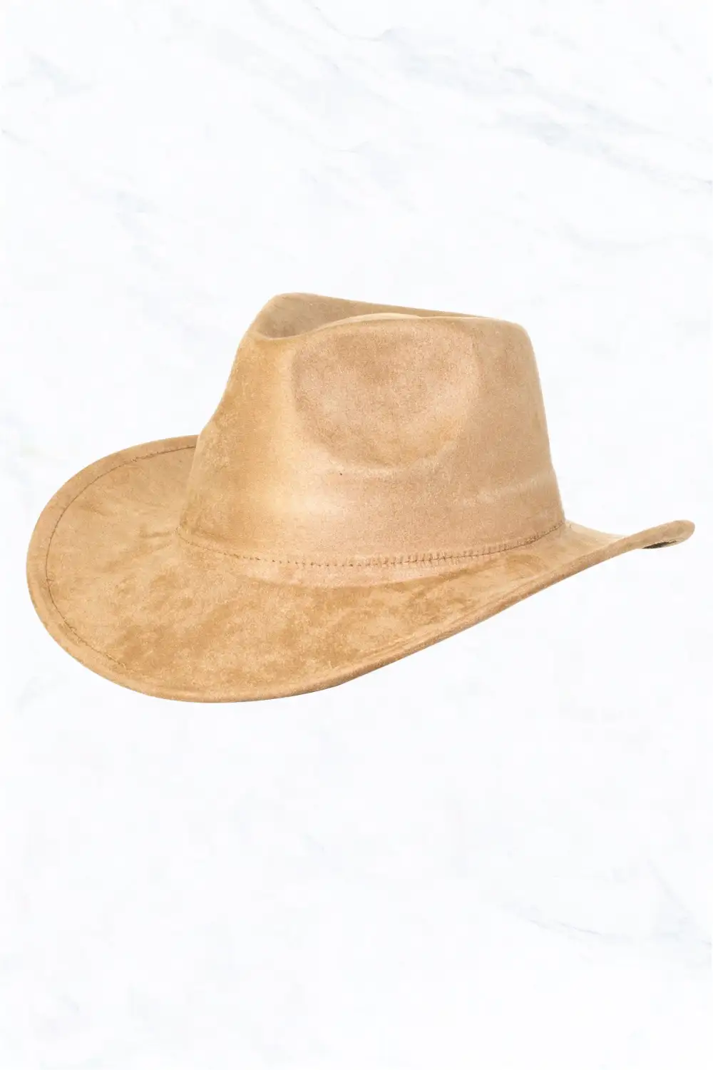 Suede Regular Cowboy Fedora Hat