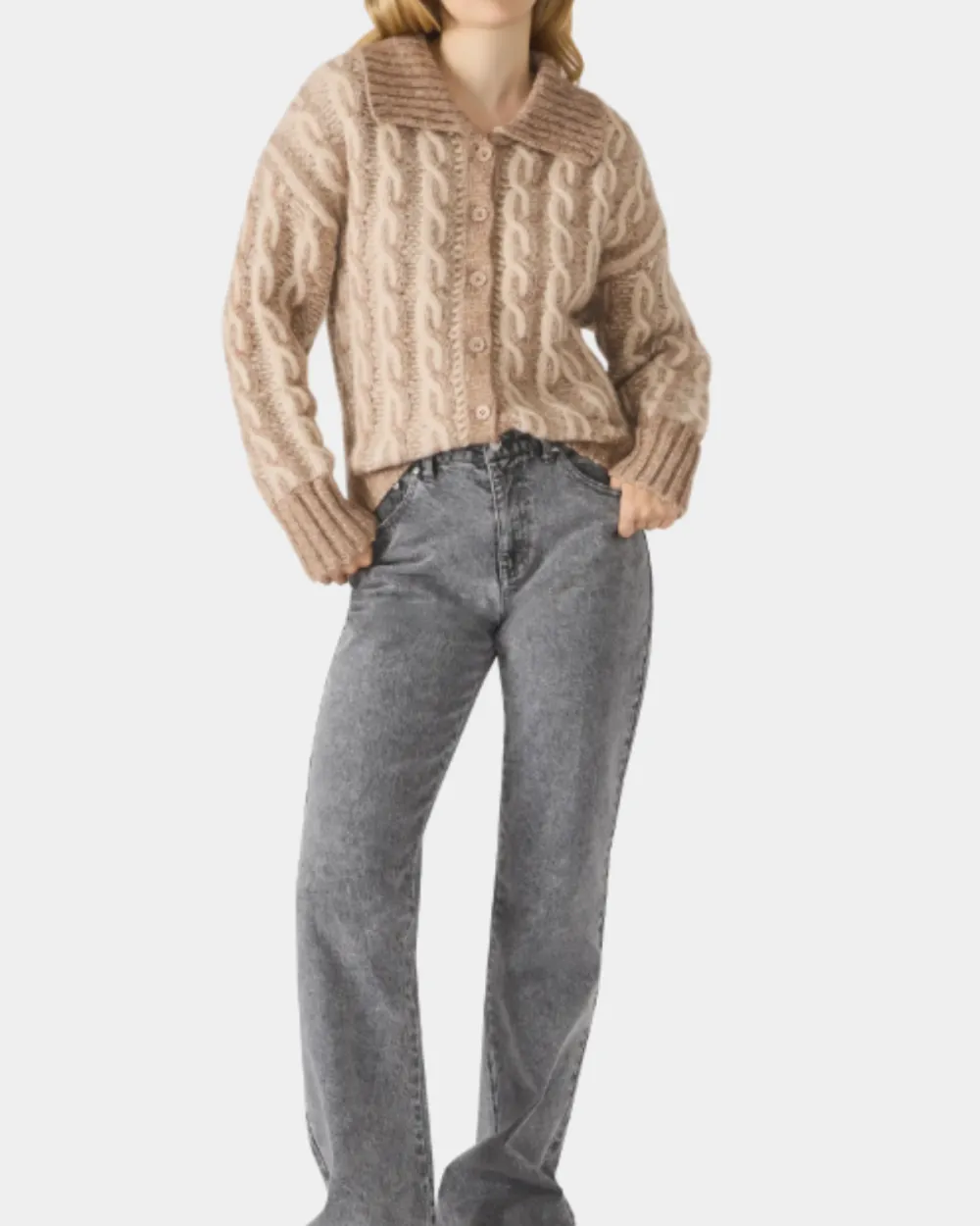 Michaella Cardigan - Heather