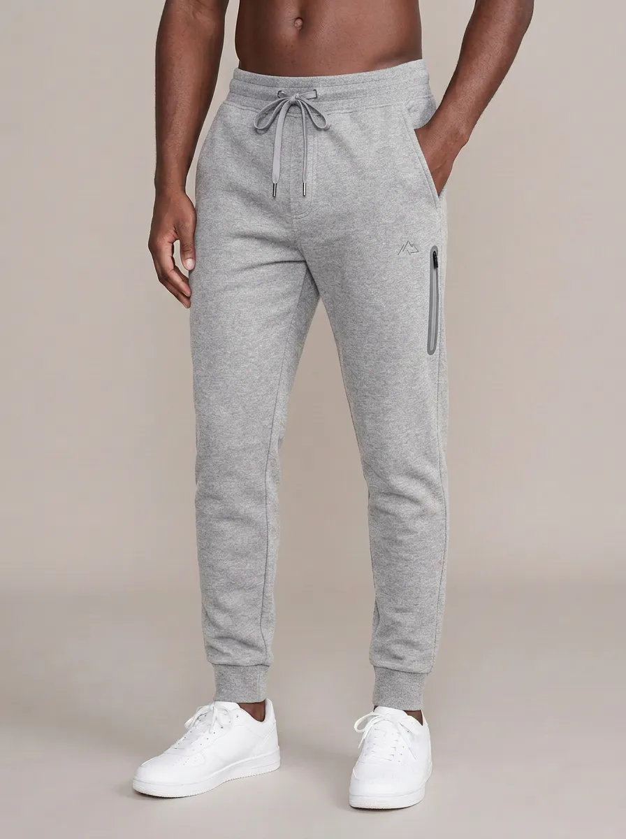 Men's Modern Mountain Graphic Fitness Athletic Jogger Pants