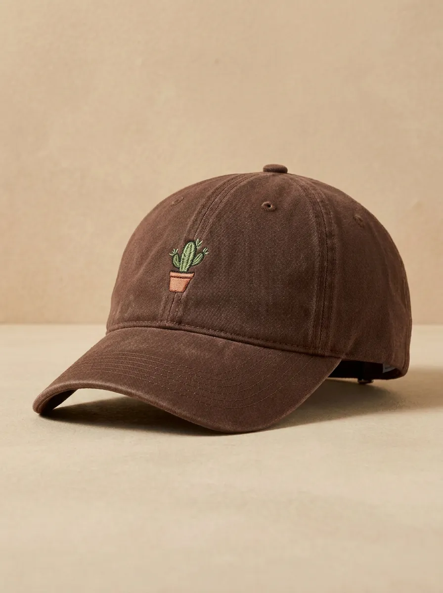 Classic Plant-Lover Embroidered Unisex Baseball Cap
