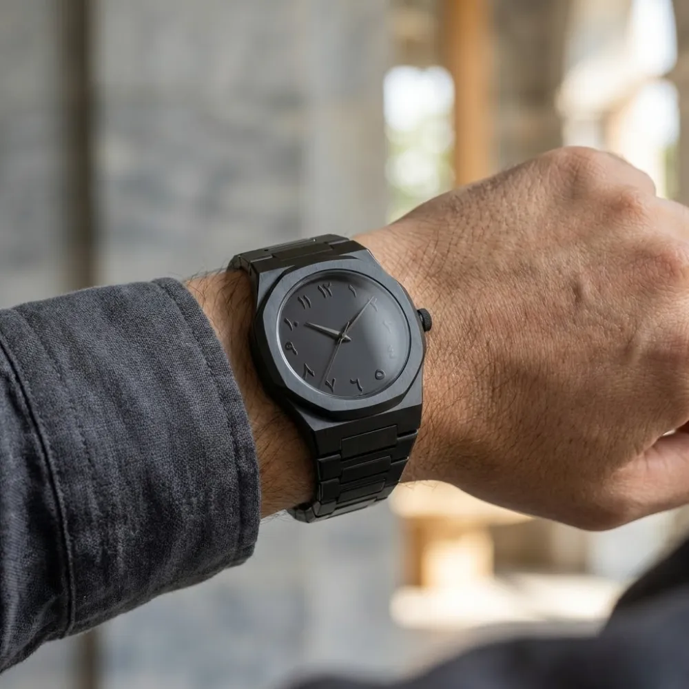 Script Numeral Men's Watch