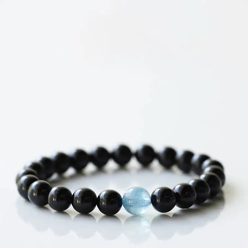 Tourmaline Crystal Zodiac Animal Design Resilience Bracelet