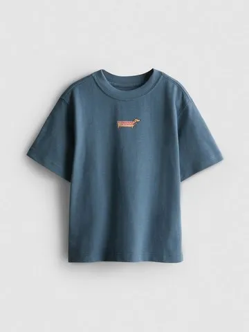 1-9yrs | Pure Cotton Hot Dog Graphic T-Shirt