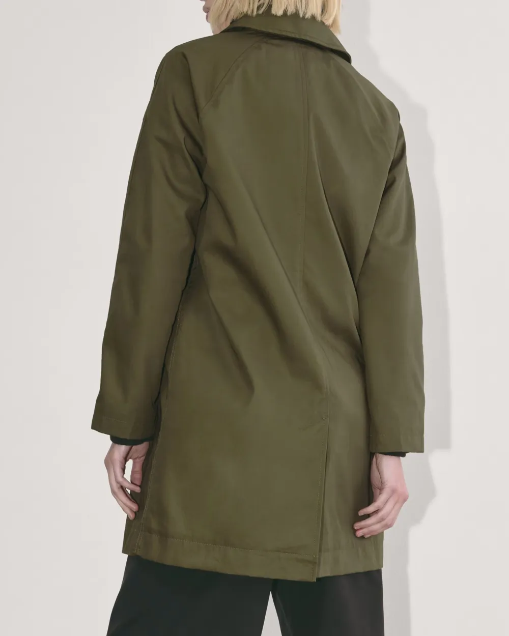 The Slant Pocket Mac Coat