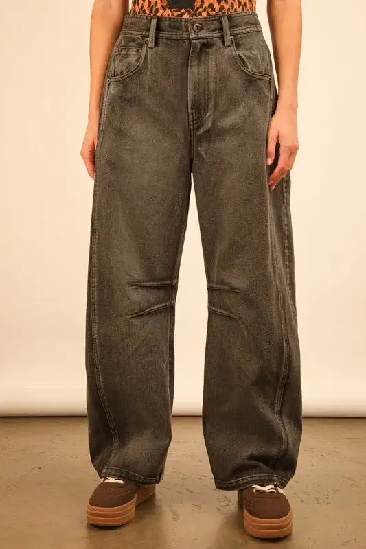 Wide Leg Comfy Denim Jeans