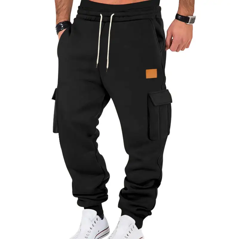 Men's  Urban Cargo Jogger Waistband Pockets Cargo Pants