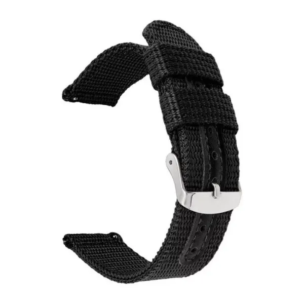 Nylon Watch Strap Replacement Band – Adjustable Woven Sport Wristband