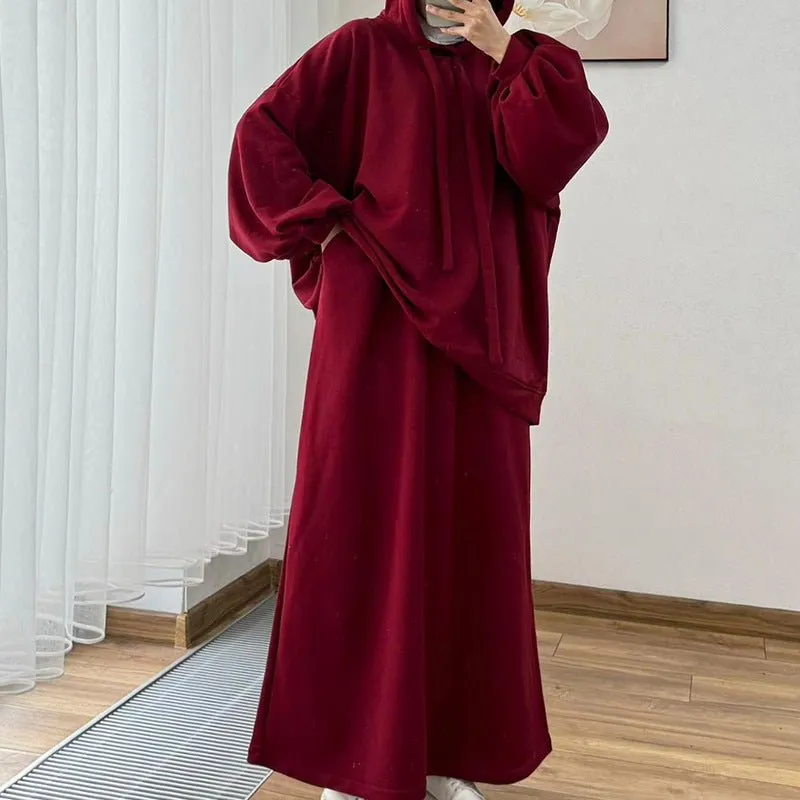 Polished Flowing Modest Maxi Dress