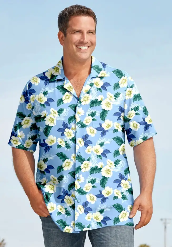 Printed Camp Shirt